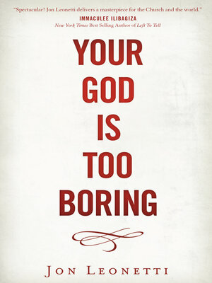 cover image of Your God is Too Boring